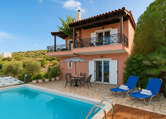 빌라 Coastal Paradise Found - Komis' Private Pool Retreat 아기오스니콜라우스